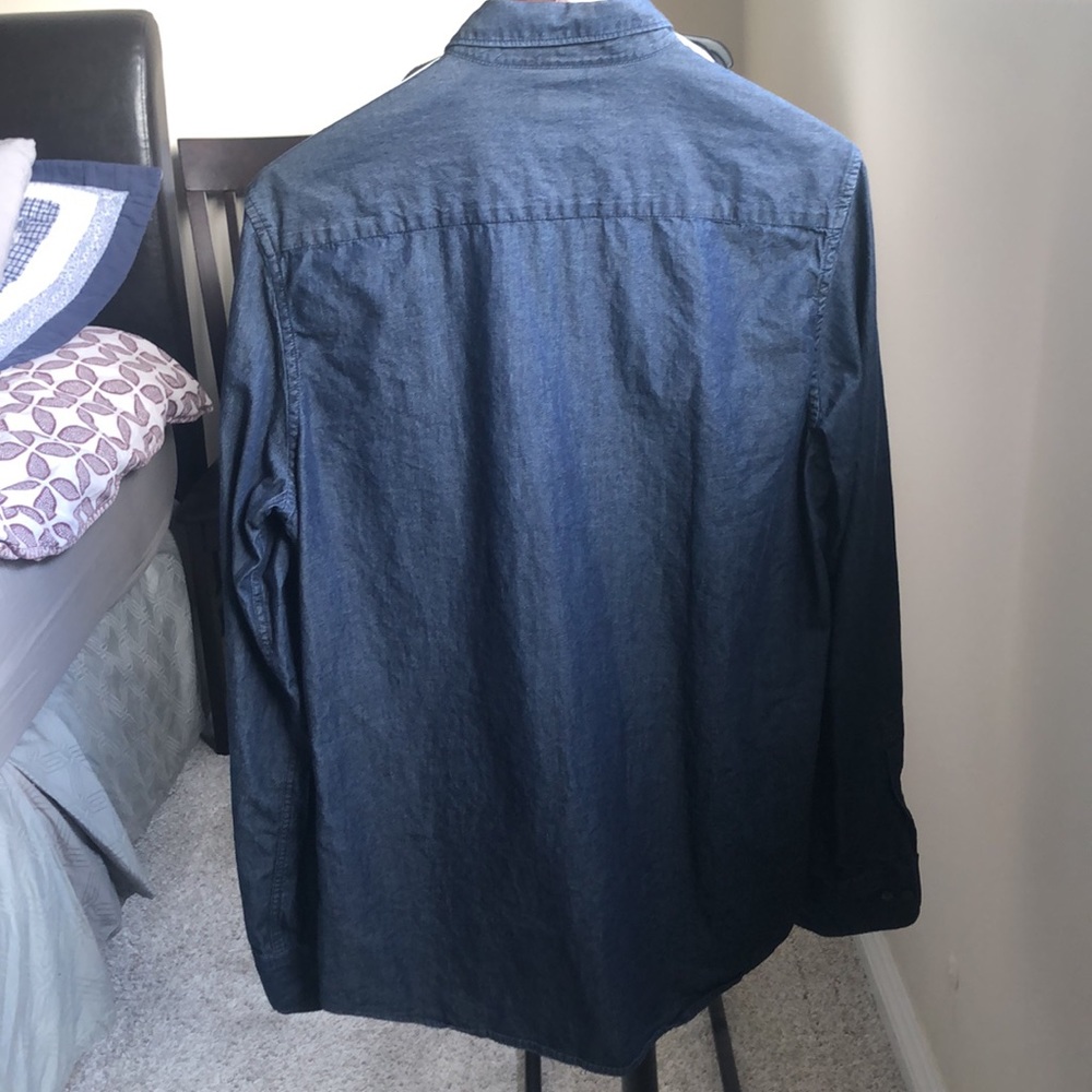 Denim Button Down - image 3